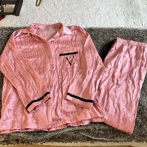 Victoria’s Secret satin pajamas